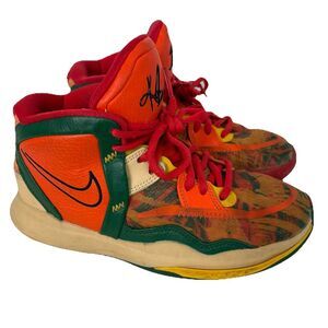 Nike Kyrie Infinity 1 World 1 People Basketball Shoes Orange DO9614-800 Size 3.5